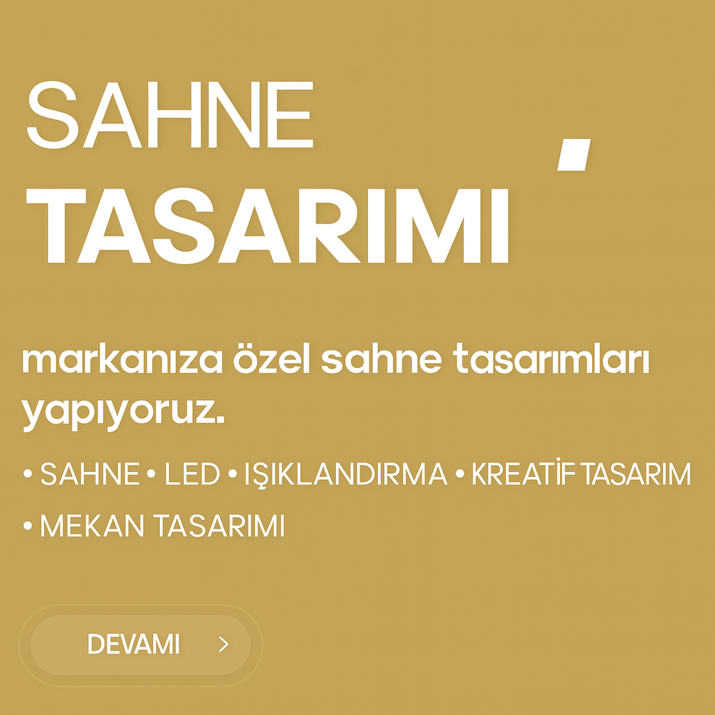 Sahneyi büyüt!